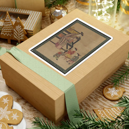 SKU:TSS-STICK-NKNLDY-6X6-3 Sizes:6" × 6" Types:White