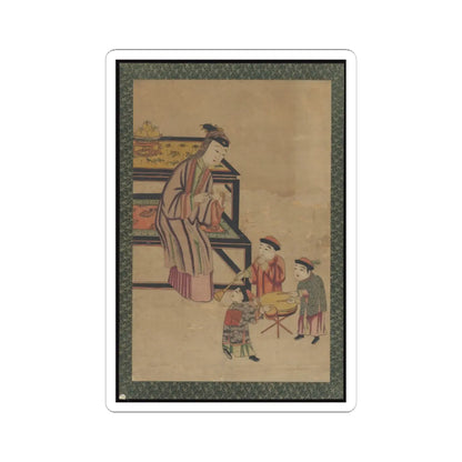 SKU:TSS-STICK-NKNLDY-6X6-3 Sizes:6" × 6" Types:White