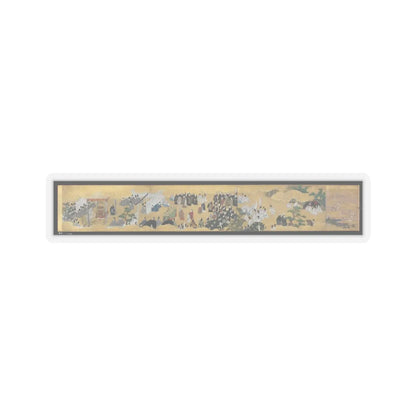unknown - “Leaves of Wild Ginger” (Aoi), from the Phantom Genji Scrolls (Maboroshi no Genji - mid-17th century v10 - STICKER Vinyl Kiss-Cut Decal