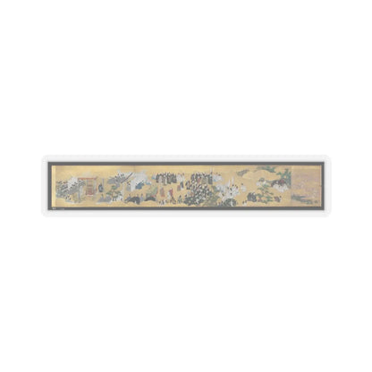 unknown - “Leaves of Wild Ginger” (Aoi), from the Phantom Genji Scrolls (Maboroshi no Genji - mid-17th century v10 - STICKER Vinyl Kiss-Cut Decal
