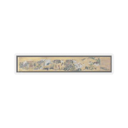 unknown - “Leaves of Wild Ginger” (Aoi), from the Phantom Genji Scrolls (Maboroshi no Genji - mid-17th century v10 - STICKER Vinyl Kiss-Cut Decal