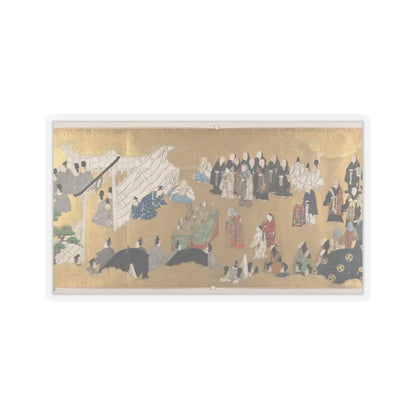 unknown - “Leaves of Wild Ginger” (Aoi), from the Phantom Genji Scrolls (Maboroshi no Genji - mid-17th century v5 - STICKER Vinyl Kiss-Cut Decal