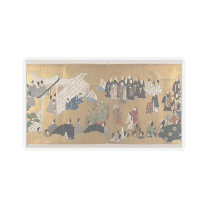 unknown - “Leaves of Wild Ginger” (Aoi), from the Phantom Genji Scrolls (Maboroshi no Genji - mid-17th century v5 - STICKER Vinyl Kiss-Cut Decal