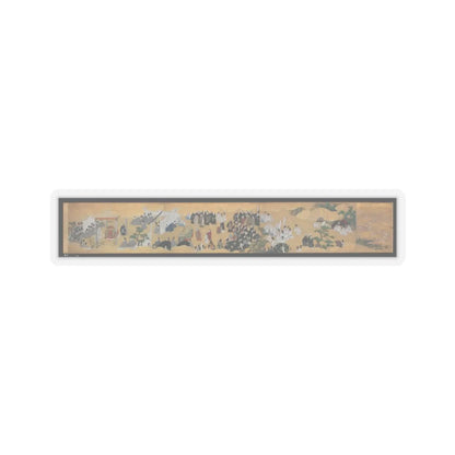 unknown - “Leaves of Wild Ginger” (Aoi), from the Phantom Genji Scrolls (Maboroshi no Genji - mid-17th century v9 - STICKER Vinyl Kiss-Cut Decal