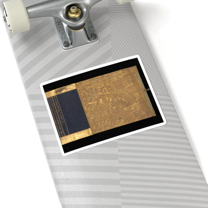 unknown - Lotus Sutra, Chapters 12 and 14 - ca. 1667 v1 - STICKER Vinyl Kiss-Cut Decal