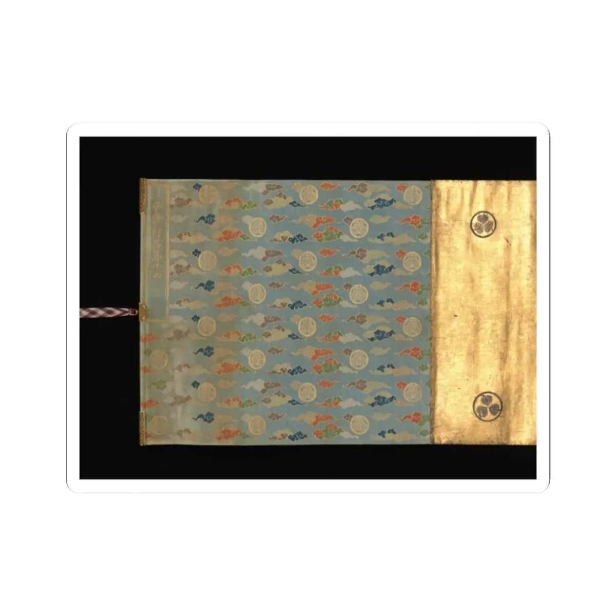 unknown - Lotus Sutra, Chapters 12 and 14 - ca. 1667 v3 - STICKER Vinyl Kiss-Cut Decal