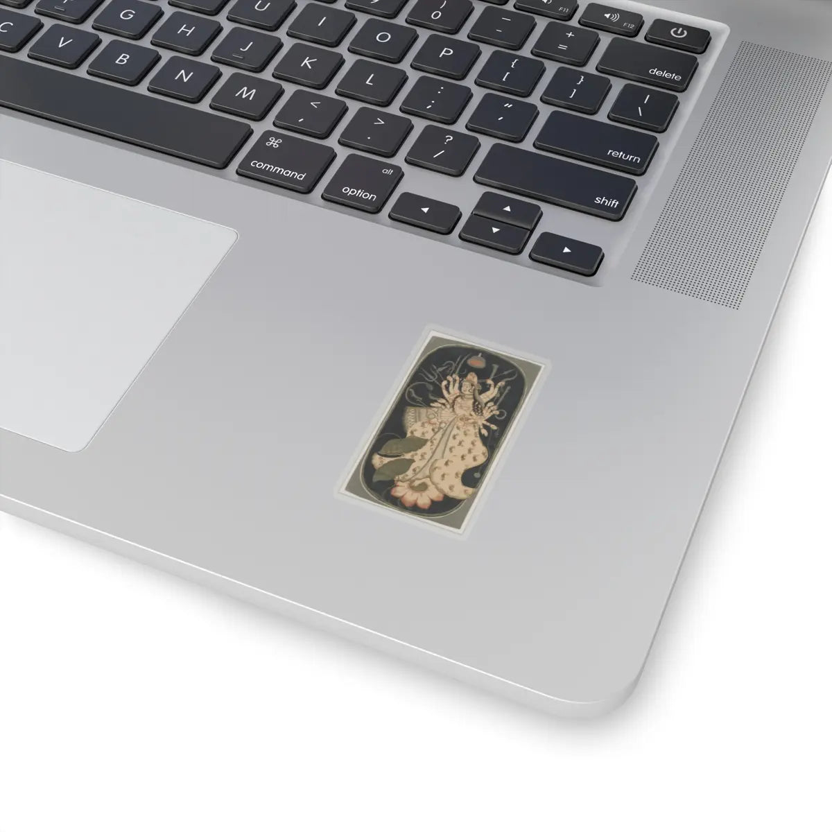 unknown - Mahadevi, the Great Goddess - ca. 1725 v1 - STICKER Vinyl Kiss-Cut Decal
