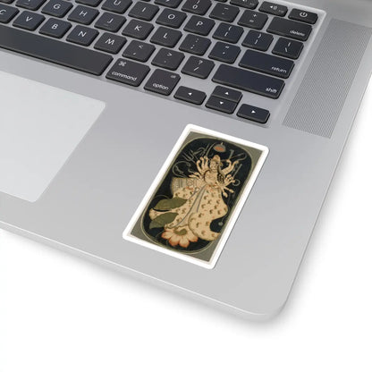 unknown - Mahadevi, the Great Goddess - ca. 1725 v1 - STICKER Vinyl Kiss-Cut Decal