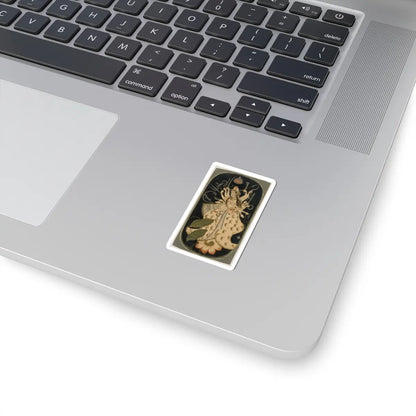 unknown - Mahadevi, the Great Goddess - ca. 1725 v1 - STICKER Vinyl Kiss-Cut Decal