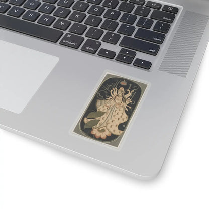 unknown - Mahadevi, the Great Goddess - ca. 1725 v1 - STICKER Vinyl Kiss-Cut Decal