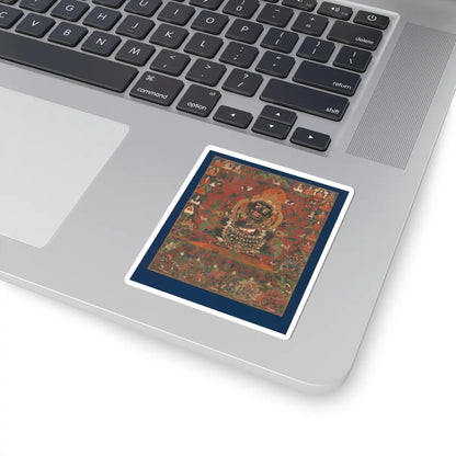unknown - Mahakala, Protector of the Tent - ca. 1500 - STICKER Vinyl Kiss-Cut Decal