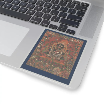 unknown - Mahakala, Protector of the Tent - ca. 1500 - STICKER Vinyl Kiss-Cut Decal