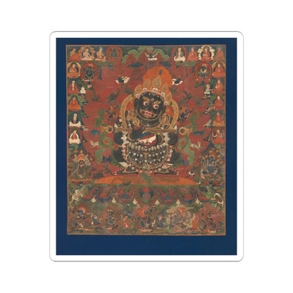 unknown - Mahakala, Protector of the Tent - ca. 1500 - STICKER Vinyl Kiss-Cut Decal