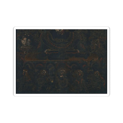 unknown - Mahakala, Protector of the Tent - ca. 1650 v2 - STICKER Vinyl Kiss-Cut Decal