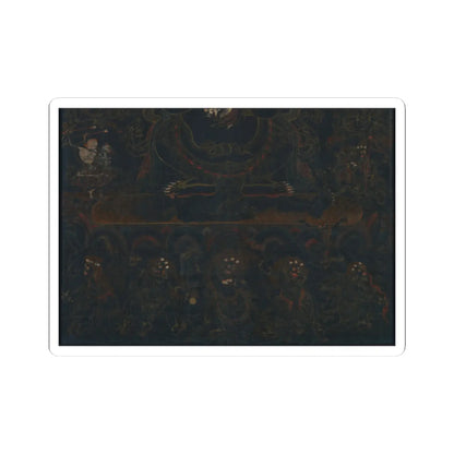 unknown - Mahakala, Protector of the Tent - ca. 1650 v2 - STICKER Vinyl Kiss-Cut Decal