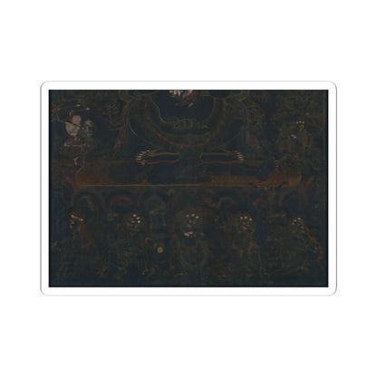 unknown - Mahakala, Protector of the Tent - ca. 1650 v2 - STICKER Vinyl Kiss-Cut Decal