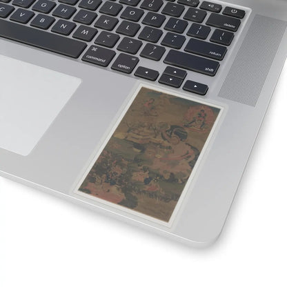 unknown - Mahasiddha Damarupa - 18th century - STICKER Vinyl Kiss-Cut Decal