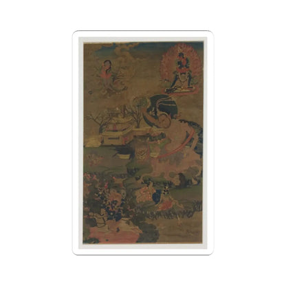 unknown - Mahasiddha Damarupa - 18th century - STICKER Vinyl Kiss-Cut Decal