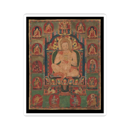 unknown - Mahasiddha Jnanatapa - ca. 1350 v1 - STICKER Vinyl Kiss-Cut Decal