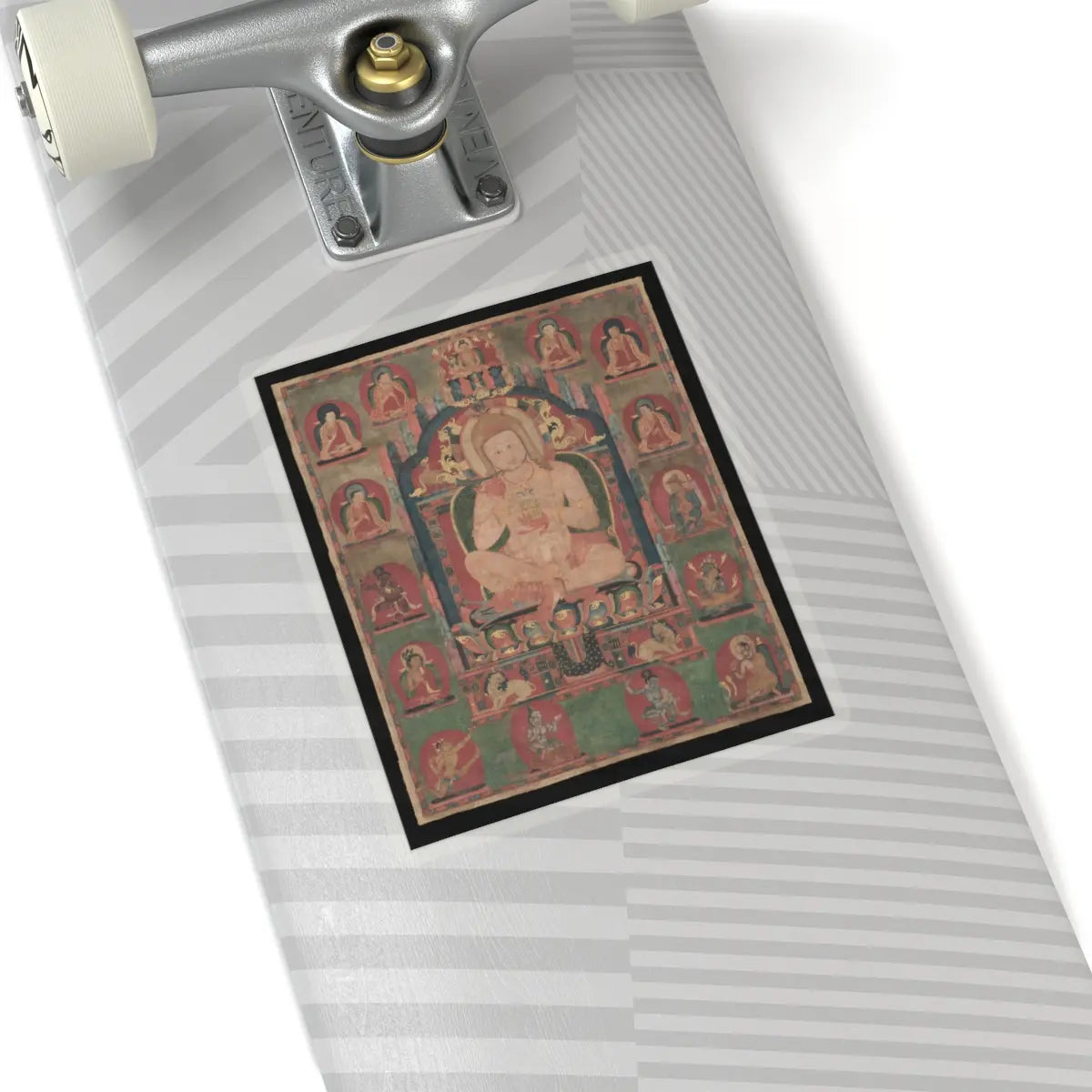 unknown - Mahasiddha Jnanatapa - ca. 1350 v1 - STICKER Vinyl Kiss-Cut Decal