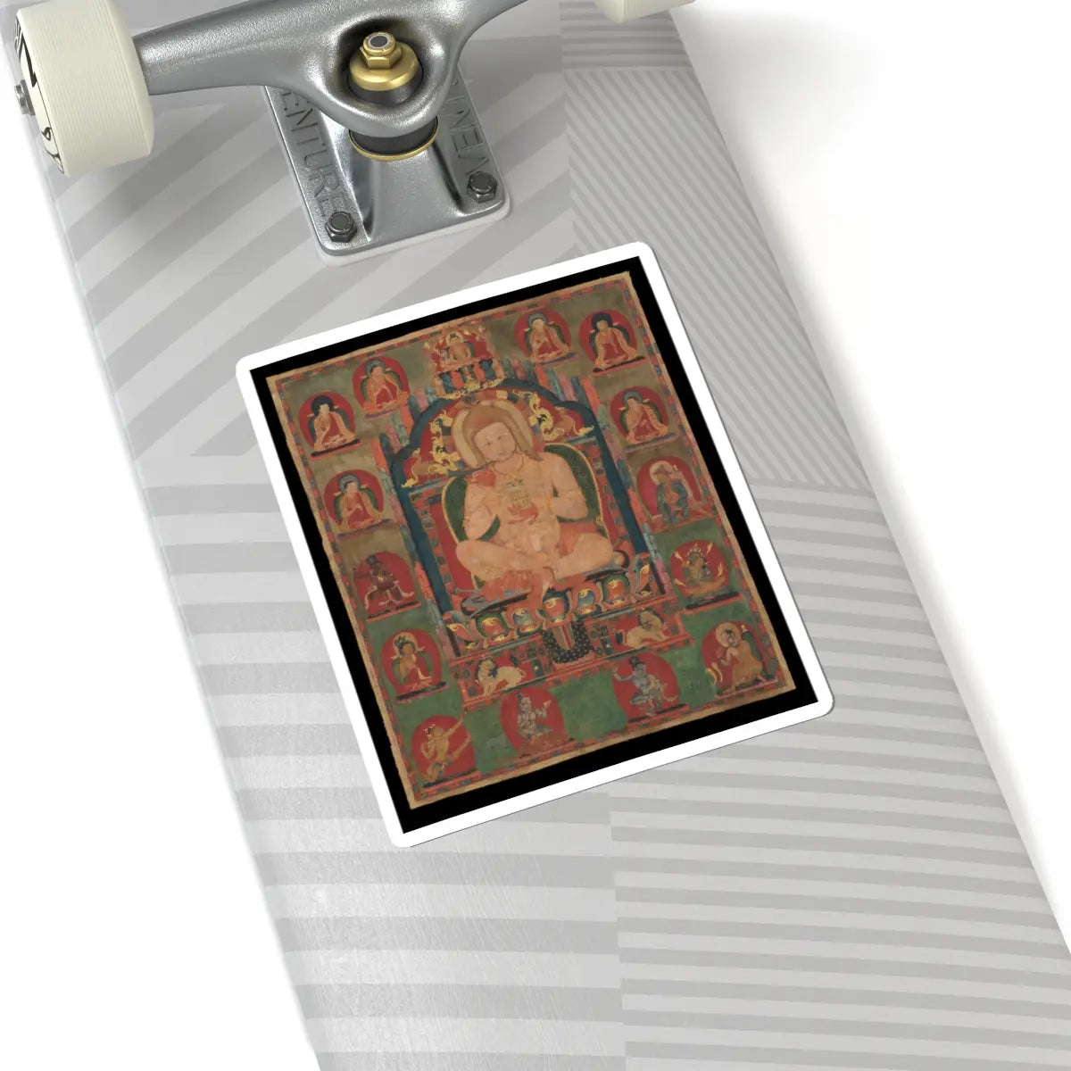 unknown - Mahasiddha Jnanatapa - ca. 1350 v1 - STICKER Vinyl Kiss-Cut Decal