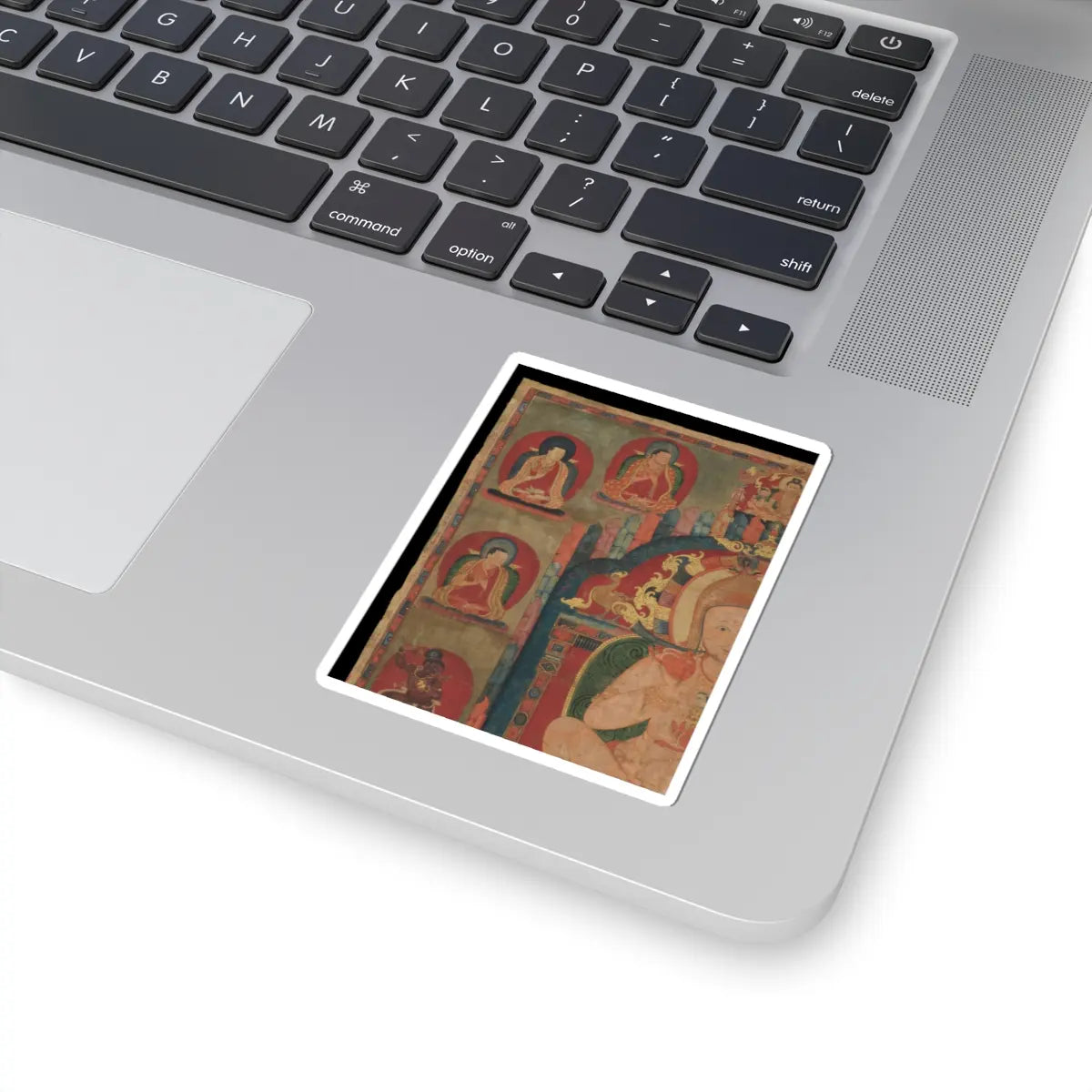 unknown - Mahasiddha Jnanatapa - ca. 1350 v2 - STICKER Vinyl Kiss-Cut Decal