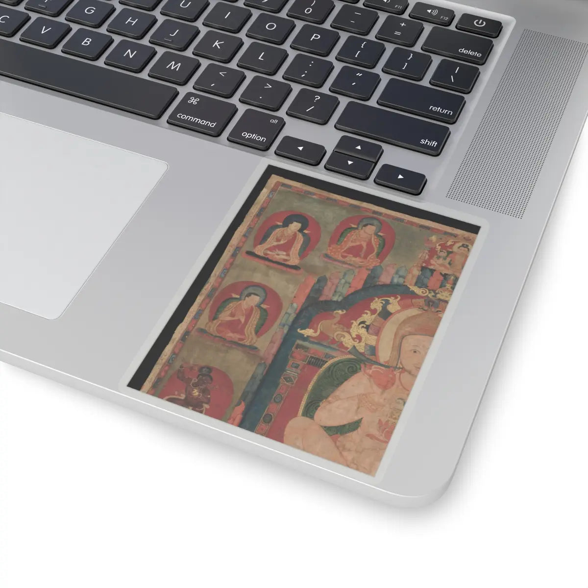unknown - Mahasiddha Jnanatapa - ca. 1350 v2 - STICKER Vinyl Kiss-Cut Decal