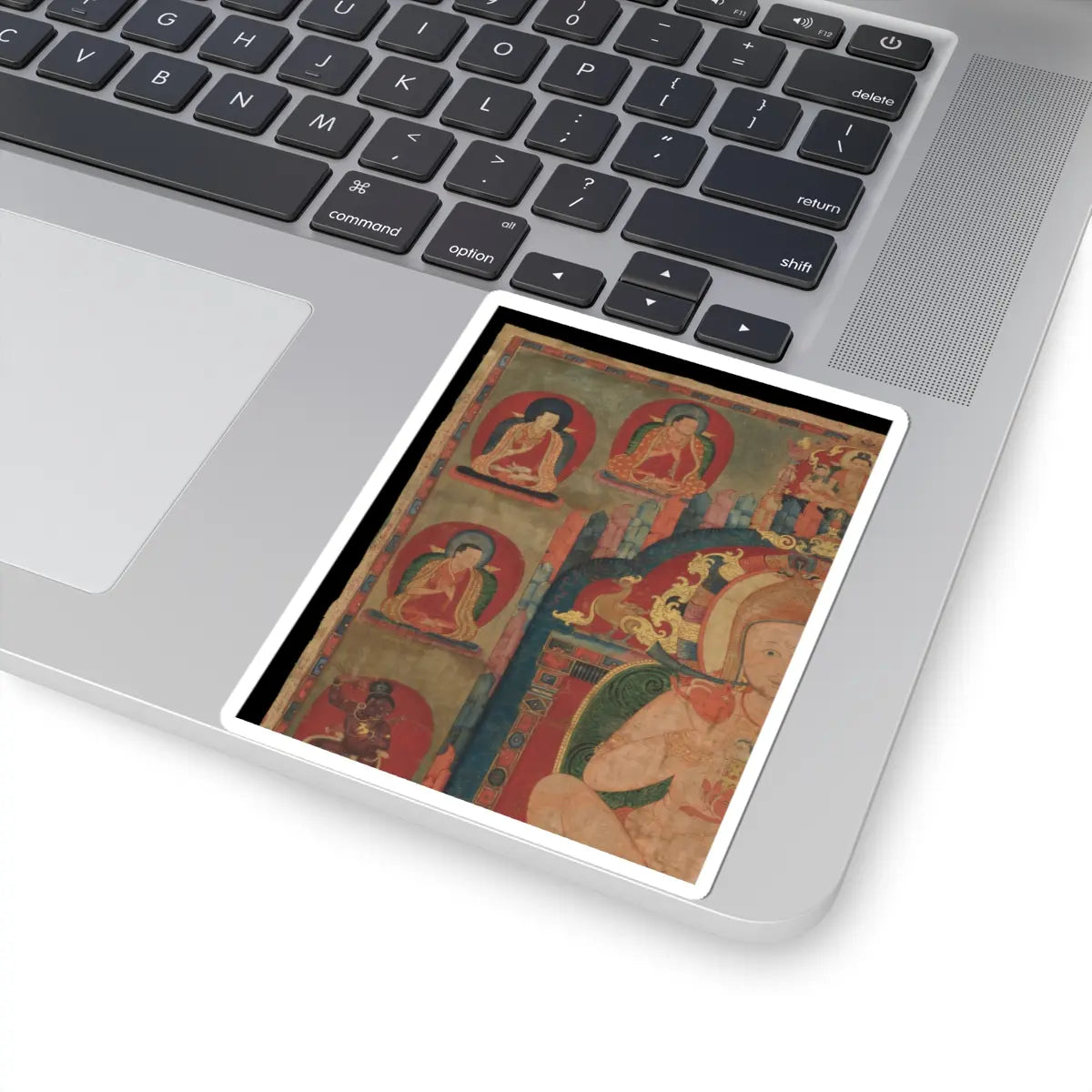 unknown - Mahasiddha Jnanatapa - ca. 1350 v2 - STICKER Vinyl Kiss-Cut Decal