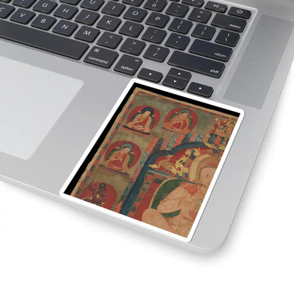 unknown - Mahasiddha Jnanatapa - ca. 1350 v2 - STICKER Vinyl Kiss-Cut Decal