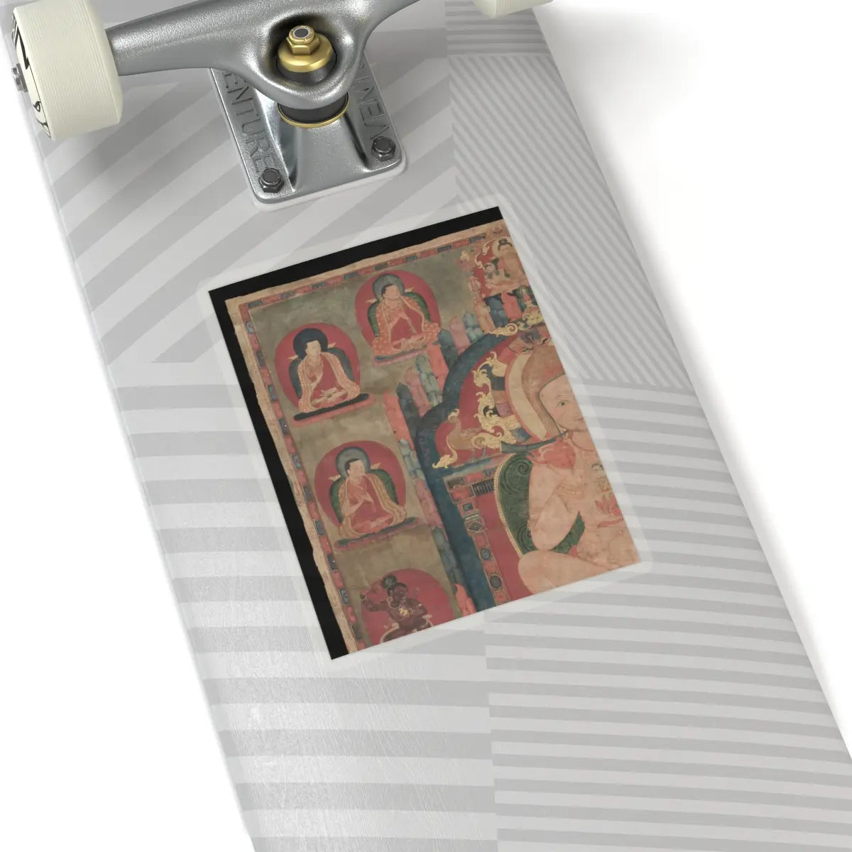 unknown - Mahasiddha Jnanatapa - ca. 1350 v2 - STICKER Vinyl Kiss-Cut Decal