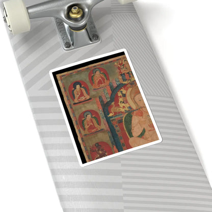 unknown - Mahasiddha Jnanatapa - ca. 1350 v2 - STICKER Vinyl Kiss-Cut Decal