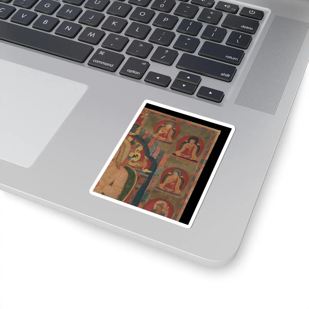 unknown - Mahasiddha Jnanatapa - ca. 1350 v3 - STICKER Vinyl Kiss-Cut Decal