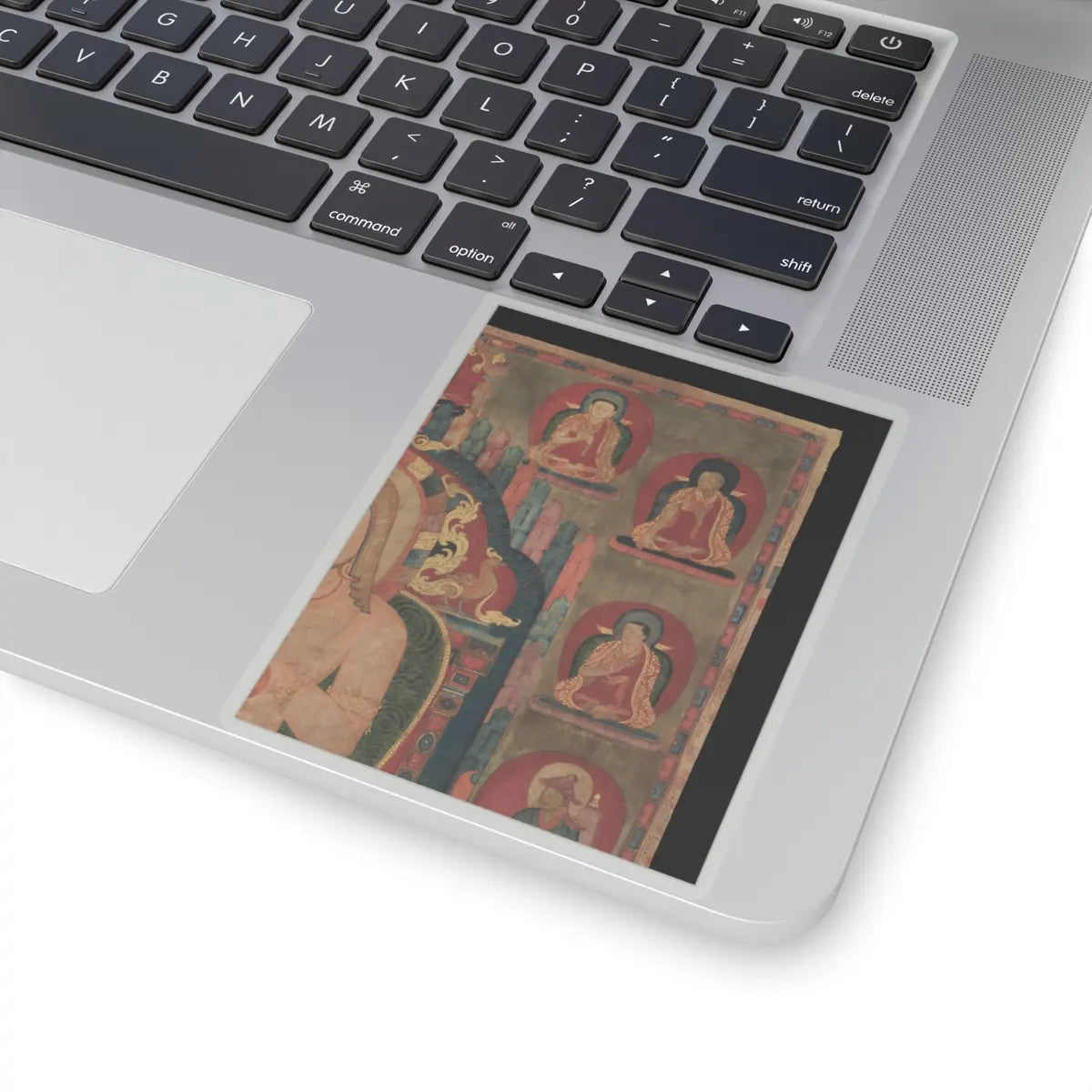 unknown - Mahasiddha Jnanatapa - ca. 1350 v3 - STICKER Vinyl Kiss-Cut Decal