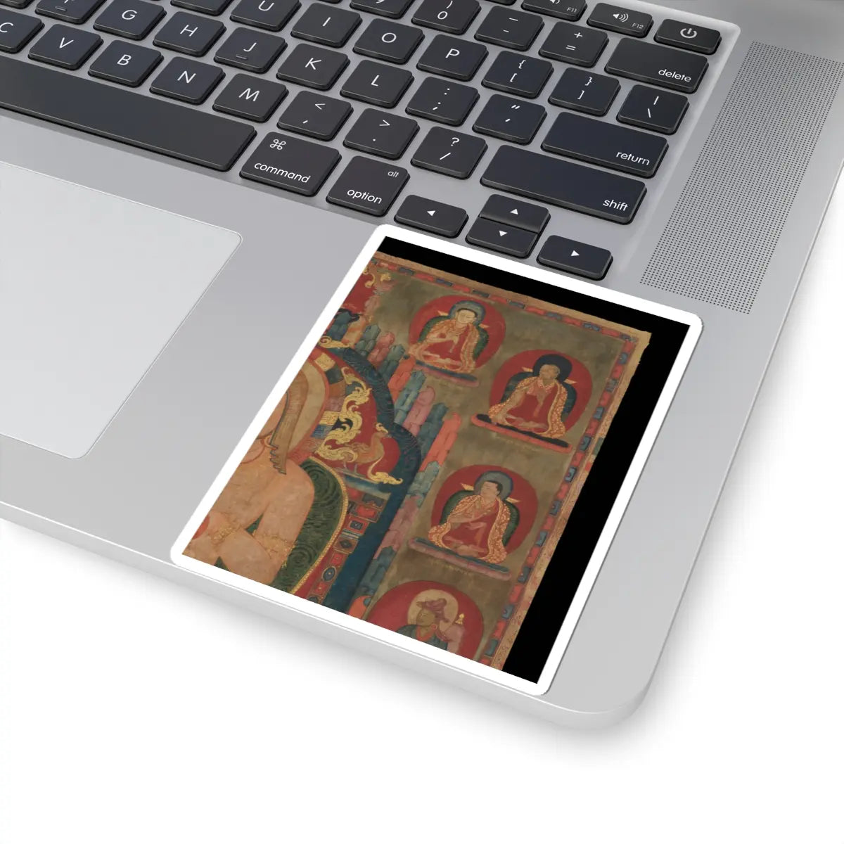 unknown - Mahasiddha Jnanatapa - ca. 1350 v3 - STICKER Vinyl Kiss-Cut Decal