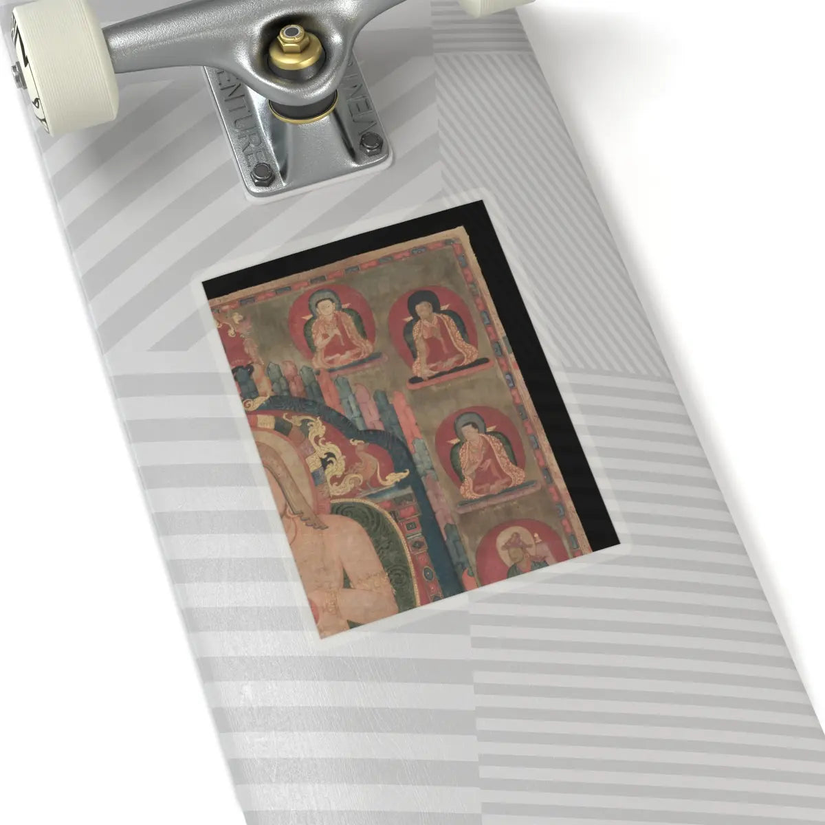 unknown - Mahasiddha Jnanatapa - ca. 1350 v3 - STICKER Vinyl Kiss-Cut Decal