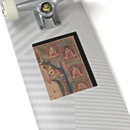 unknown - Mahasiddha Jnanatapa - ca. 1350 v3 - STICKER Vinyl Kiss-Cut Decal