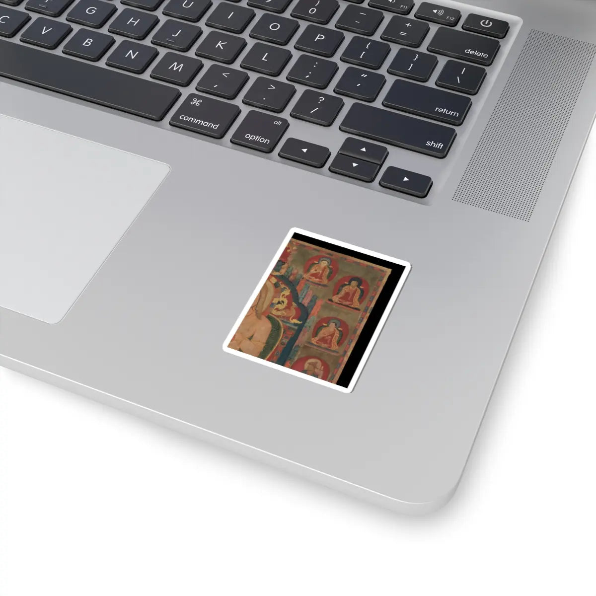 unknown - Mahasiddha Jnanatapa - ca. 1350 v3 - STICKER Vinyl Kiss-Cut Decal