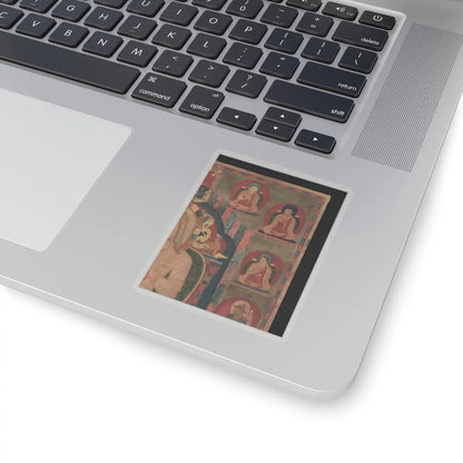unknown - Mahasiddha Jnanatapa - ca. 1350 v3 - STICKER Vinyl Kiss-Cut Decal