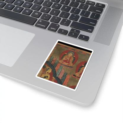unknown - Mahasiddha Jnanatapa - ca. 1350 v4 - STICKER Vinyl Kiss-Cut Decal