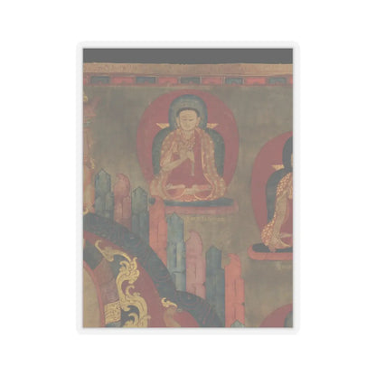 unknown - Mahasiddha Jnanatapa - ca. 1350 v4 - STICKER Vinyl Kiss-Cut Decal