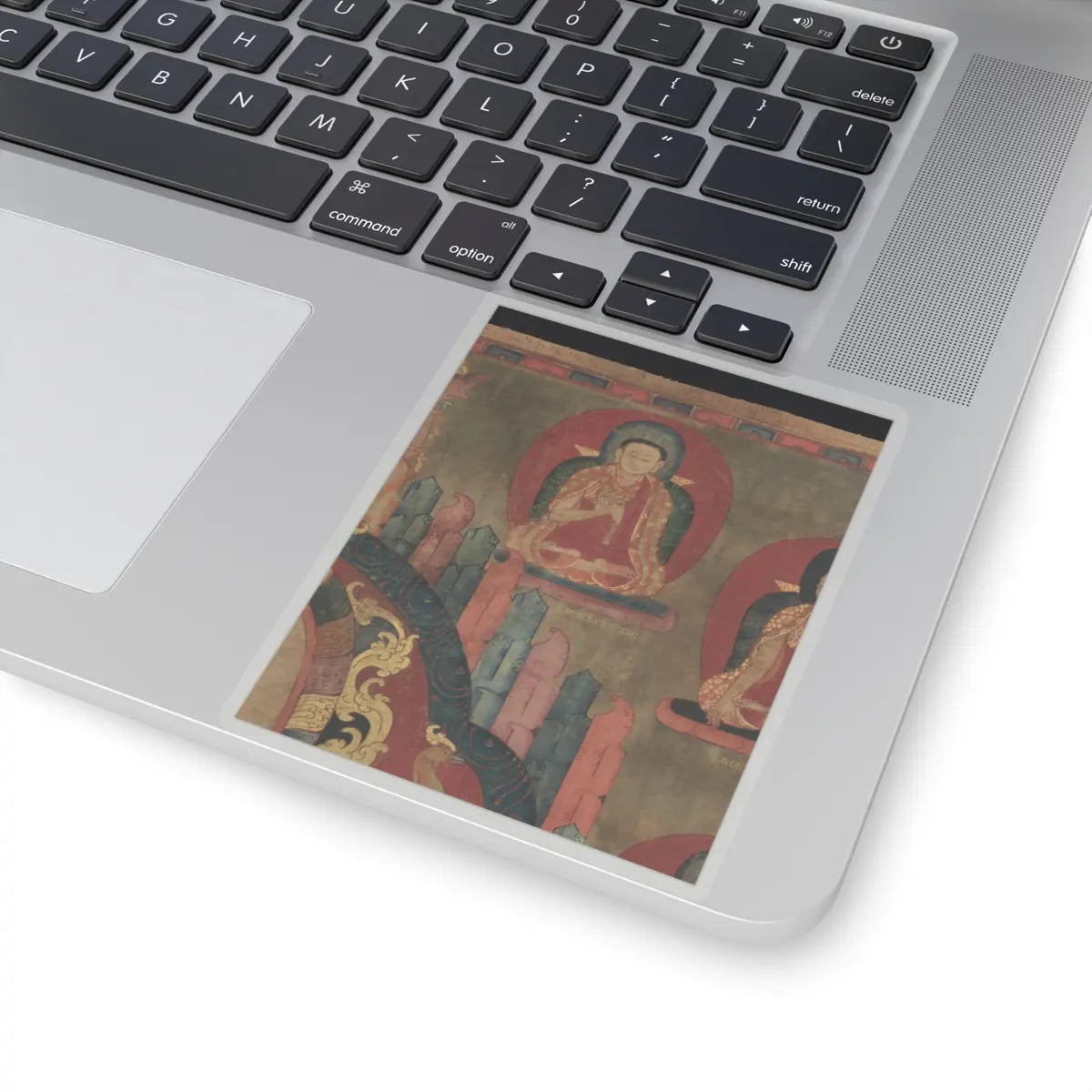 unknown - Mahasiddha Jnanatapa - ca. 1350 v4 - STICKER Vinyl Kiss-Cut Decal