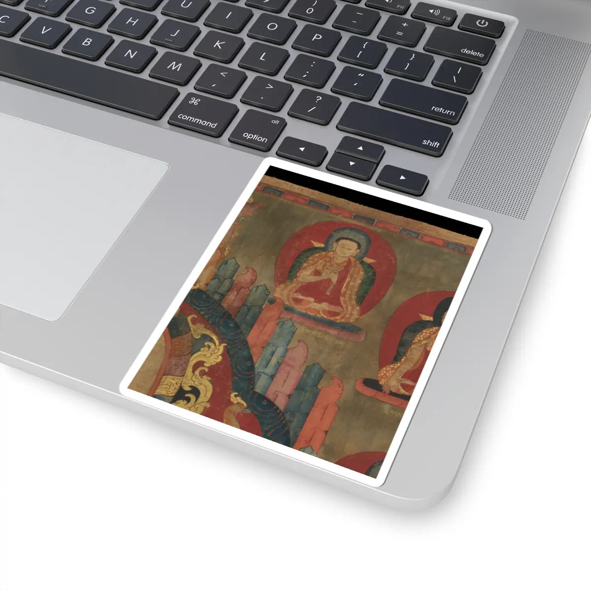 unknown - Mahasiddha Jnanatapa - ca. 1350 v4 - STICKER Vinyl Kiss-Cut Decal