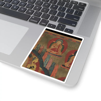 unknown - Mahasiddha Jnanatapa - ca. 1350 v4 - STICKER Vinyl Kiss-Cut Decal