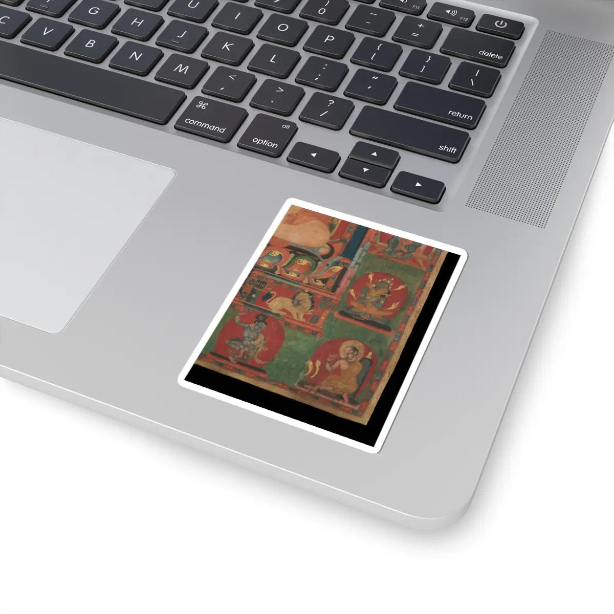unknown - Mahasiddha Jnanatapa - ca. 1350 v5 - STICKER Vinyl Kiss-Cut Decal
