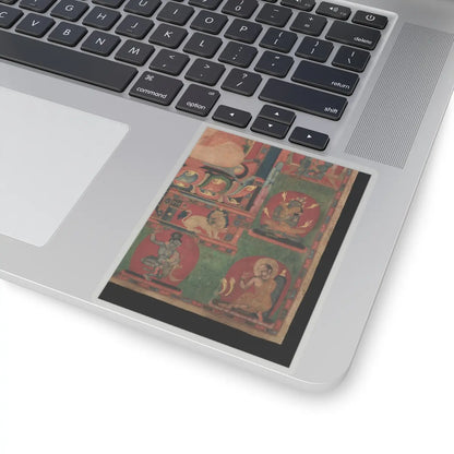 unknown - Mahasiddha Jnanatapa - ca. 1350 v5 - STICKER Vinyl Kiss-Cut Decal