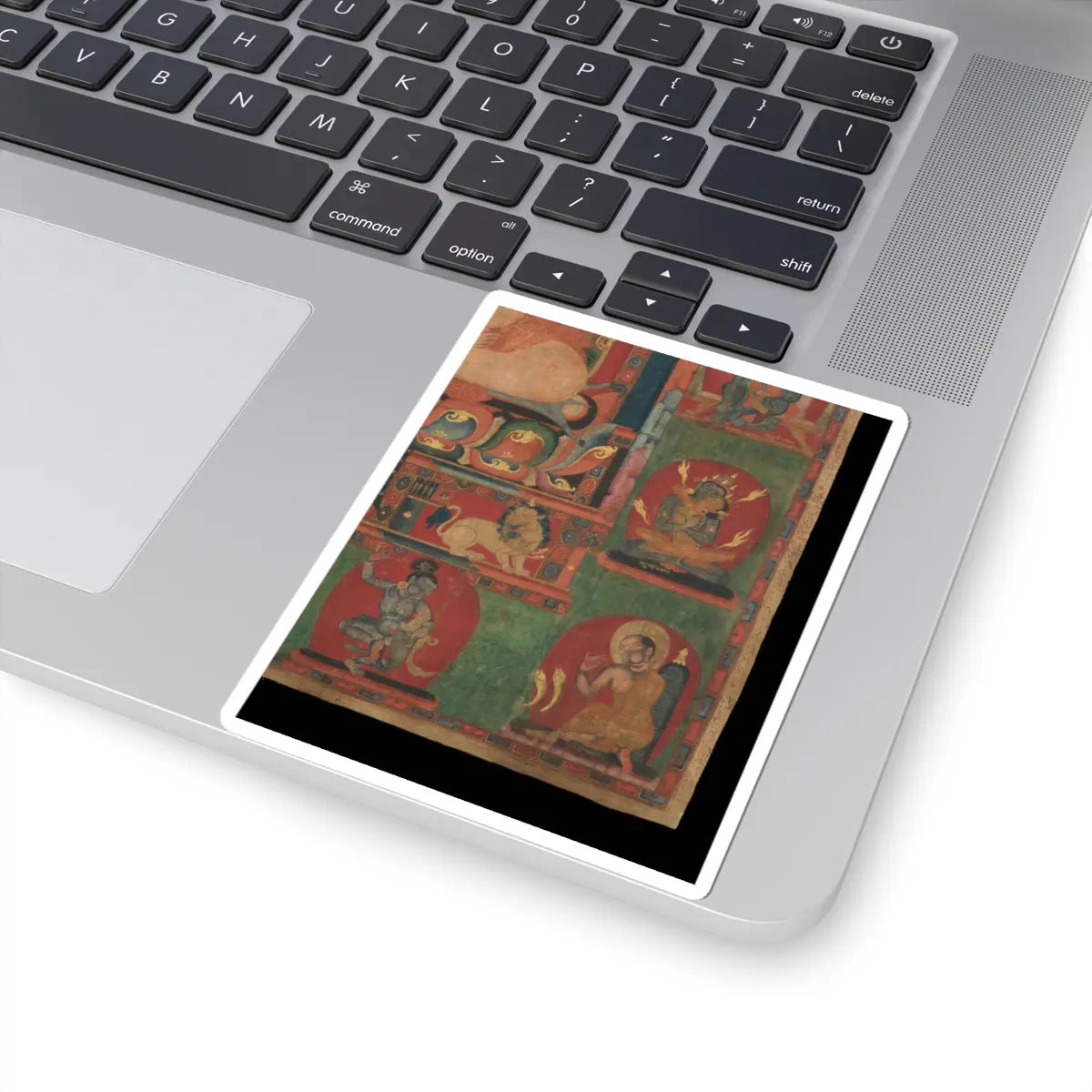 unknown - Mahasiddha Jnanatapa - ca. 1350 v5 - STICKER Vinyl Kiss-Cut Decal