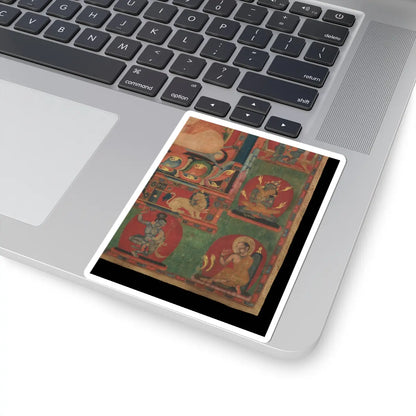unknown - Mahasiddha Jnanatapa - ca. 1350 v5 - STICKER Vinyl Kiss-Cut Decal