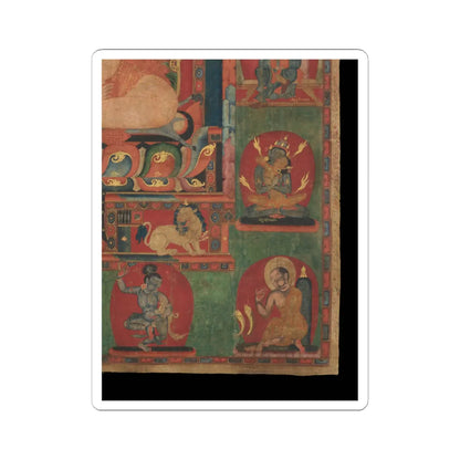 unknown - Mahasiddha Jnanatapa - ca. 1350 v5 - STICKER Vinyl Kiss-Cut Decal