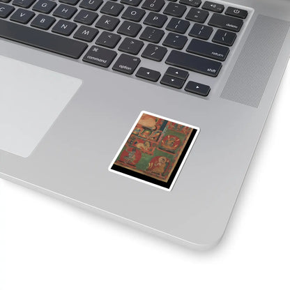 unknown - Mahasiddha Jnanatapa - ca. 1350 v5 - STICKER Vinyl Kiss-Cut Decal
