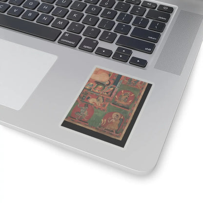 unknown - Mahasiddha Jnanatapa - ca. 1350 v5 - STICKER Vinyl Kiss-Cut Decal